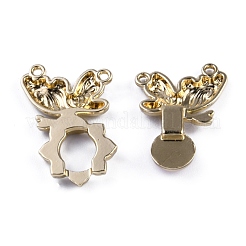 Alloy Snap Lock Clasps&nbsp;FIND-WH0048-67C