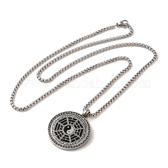 201 Stainless Steel Necklaces&nbsp;NJEW-P293-11P