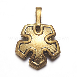 Tibetan Style Alloy Pendants&nbsp;TIBEP-A12063-LF-1