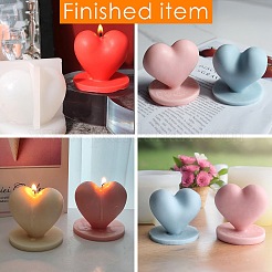 Heart Candle Craft Making Kits&nbsp;DIY-CJ0002-59