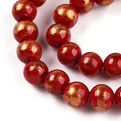 Natural Mashan Jade Beads Strands&nbsp;G-A255-A01-04A