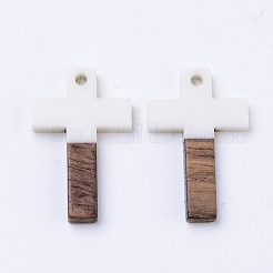 Resin & Walnut Wood Pendants&nbsp;LS-X-RESI-N025-012A-B05