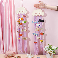 Cloud Wooden Hairpin Hair Clip Hanging Holder Storage Organizer&nbsp;WH-WG78846-03