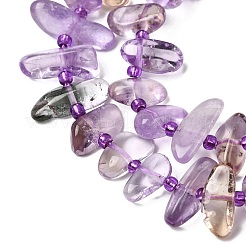 Natural Ametrine Beads Strands&nbsp;G-L649-A09-01