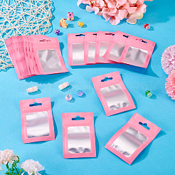 160Pcs Plastic Yin-yang Resealable Bags with Visible Window&nbsp;ABAG-TA0001-94B
