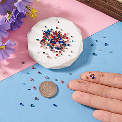 Pointed Back Glass Rhinestone Cabochons&nbsp;RGLA-YS0001-05