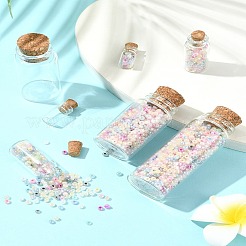 24Pcs 4 Styles Glass Jar Glass Bottles&nbsp;AJEW-FS0001-21