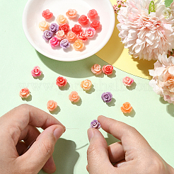 30Pcs 6 Colors Synthetic Coral Beads&nbsp;GG-YW9D8D-02