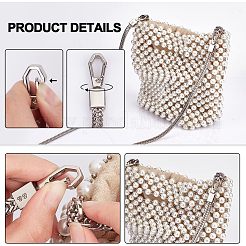 Bag Strap Chains&nbsp;FIND-WH0043-90P