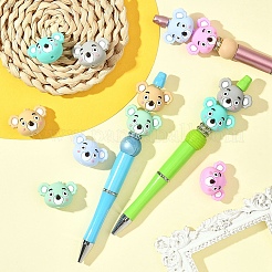 12Pcs 6 Colors Silicone Beads&nbsp;SIL-YW0002-08