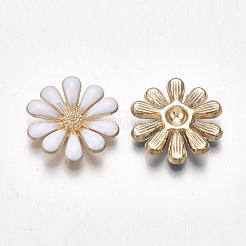 Alloy Enamel Cabochons&nbsp;PALLOY-T066-10