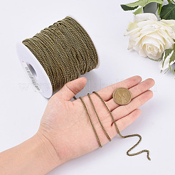 Brass Twisted Chains&nbsp;CHC-S104-AB