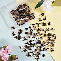140Pcs 14 Styles Alloy Pendants&nbsp;ENAM-SZ0001-91