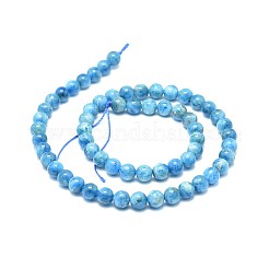 Natural Apatite Beads Strands&nbsp;G-F674-04-6mm