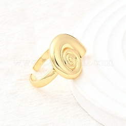 Brass Cuff Rings for Women&nbsp;LS-RJEW-F184-08G-G