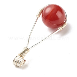 Natural Mixed Stone Pendants&nbsp;PALLOY-JF01112