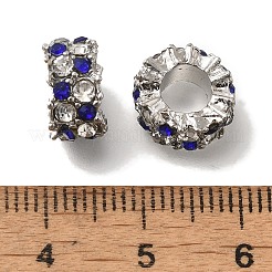 Rack Plating Alloy European Beads&nbsp;FIND-H005-04P