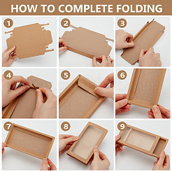 Kraft Paper Box&nbsp;CON-WH0001-26