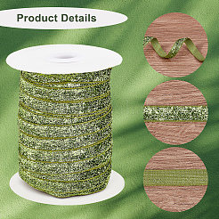 1 Roll Glitter Sparkle Ribbon&nbsp;OCOR-CY0001-04B