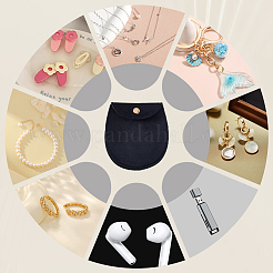 14Pcs Velvet Jewelry Storage Bags with Snap Buttons&nbsp;ABAG-GA0001-34B