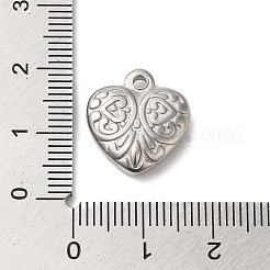 Non-Tarnish 304 Stainless Steel Pendants&nbsp;STAS-R223-02D