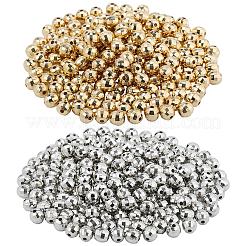 400Pcs 2 Colors CCB Plastic Beads&nbsp;CCB-PA0001-15