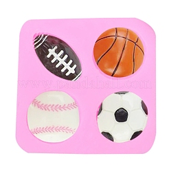 Sport Balls Food Grade Silicone Molds&nbsp;DIY-I041-01