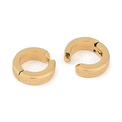 Ion Plating(IP) 304 Stainless Steel Clip-on Earrings&nbsp;EJEW-M001-09G