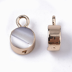 Natural Freshwater Shell Charms&nbsp;SHEL-N026-15