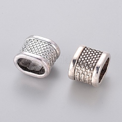 Tibetan Style Slide Charms&nbsp;TIBEB-4804-AS-FF