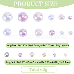 Resin Cabochons&nbsp;RESI-WH0029-14C