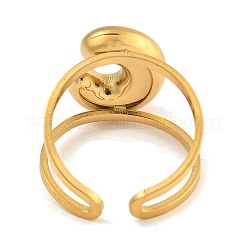 304 Stainless Steel Finger Ring&nbsp;LS-RJEW-L125-02G-03