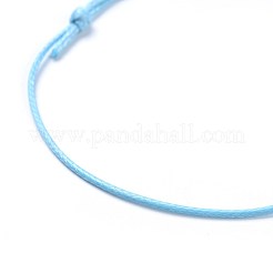 Eco-Friendly Korean Waxed Polyester Cord Bracelet Making&nbsp;BJEW-JB04256-09
