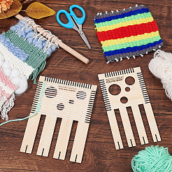 1 Set Wood Weaving Looms Kit&nbsp;DIY-BC0006-71
