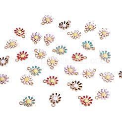 Alloy Enamel Pendants&nbsp;PALLOY-PH0005-67