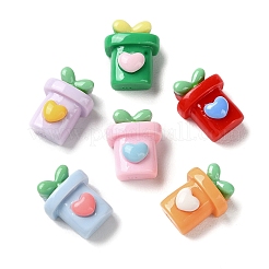 Opaque Resin Decoden Cabochons&nbsp;CRES-F030-01H