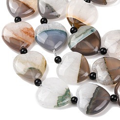 Natural Agate Beads Strands&nbsp;G-L654-A01-01