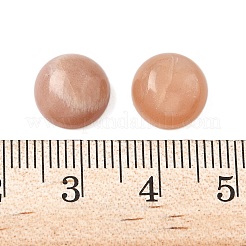 Natural Peach Moonstone Cabochons&nbsp;G-S398-01A-07