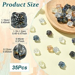 35Pcs 7 Styles Electroplate Glass Beads Sets&nbsp;GLAA-YW0003-97