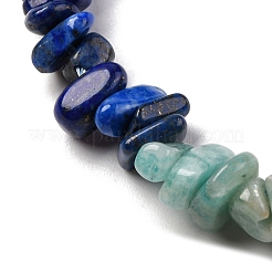 Natural Amazonite & Green Aventurine & Lapis Lazuli Beads Strands&nbsp;G-L610-A11-01