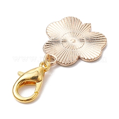 16Pcs 16 Styles Saint Patrick's Day Theme Alloy Enamel Pendant Decoration&nbsp;HJEW-JM02385