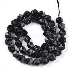 Natural Larvikite Beads Strands&nbsp;G-T139-8mm-51
