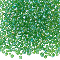 800Pcs 3 Styles Electroplate Glass Beads Strands&nbsp;EGLA-PA0001-21