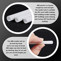 30Pcs ABS Plastic Round Tube&nbsp;KY-OC0001-44C