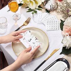40 Sheets 4 Patterns PVC Waterproof Self-Adhesive Sticker Sets&nbsp;STIC-OC0001-11C