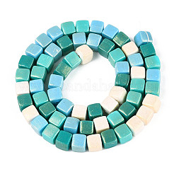Handmade Polymer Clay Beads Strands&nbsp;CLAY-N013-25A-02
