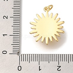 Rack Plating Brass Micro Pave Cubic Zirconia Pendants&nbsp;KK-I720-59G-1