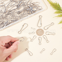 Stainless Steel Keychain Clasp Findings&nbsp;STAS-UN0009-63P