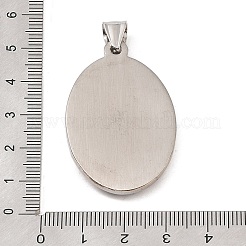 304 Stainless Steel Pendants&nbsp;STAS-S122-07AS