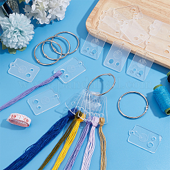 30Pcs Acrylic Thread Winding Boards&nbsp;TOOL-PH0001-79A